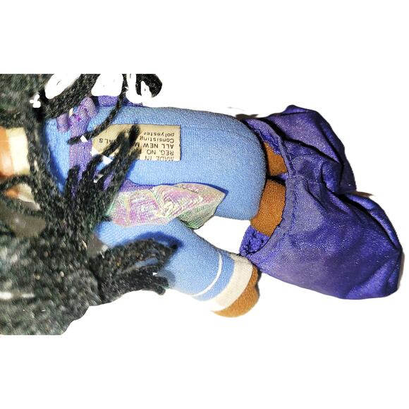 11" Rare 1983 Vintage Rainbow Bright Indigo Doll Stuffy Hallmark Mattel #9 - Picture 9 of 12
